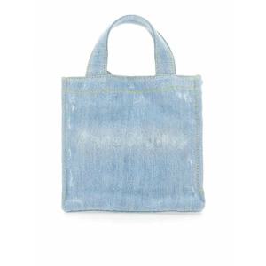 [ACNE STUDIOS] 라프리마 여성 크로스 바디 가방 미니 데님 쇼퍼 백 위드 로고 C10169228 /8