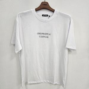 리트머스 HC26 크롬 레터링 반팔티셔츠 LP2TU318 화이트