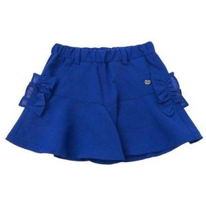 [프랜치켓] 여아여름반바지 블루 프릴 반바지 Q53DAP100N1