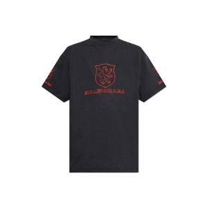 발렌시아가 라이온 클럽 오버사이즈 티셔츠 787349TRVR9 8478 TP941109451