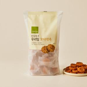 [올가홀푸드][ORGA] 한입에 쏙 우리밀 꼬마 약과 (400g)2EA
