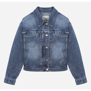 [써스데이아일랜드][여성]프린지 데님 자켓(T252MJK133W)