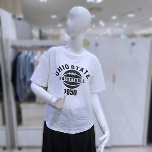 [밸리걸] 빈티지 로고 반팔티셔츠 242900