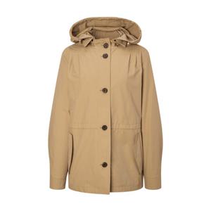 헤지스 여성 25FW 셔링 사파리 자켓 베이지 HSJU5D803I2