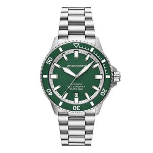 [공식본사정품] 아르마니 AR60088 (Sea Explorer) 씨 익스프로어 다이버 남성 메탈시계