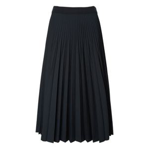 헤지스 여성 25FW 아코디언 스커트 네이비 HSSK5D101N2