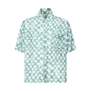 25 FW 본사이 체크 반소매 셔츠 SH002004BLUCLR TP442183849