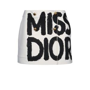 CHRISTIAN DIOR 숏 스커트 450J12P1116 0902 WHITE