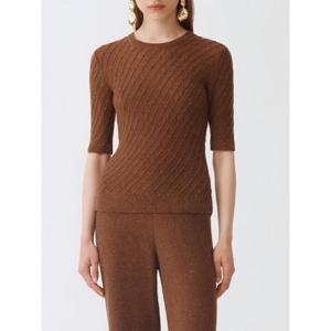 파비아나필리피   니트 FW25 MAD215F110D296 1267 6059808 Mahogany