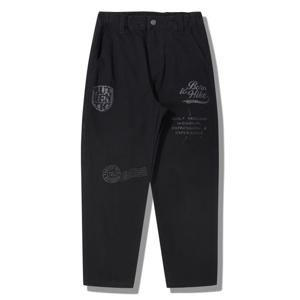 [JEEPKIDS(지프키즈)] 가을 레터링 프린트 배기팬츠 KQ3PTU716BK
