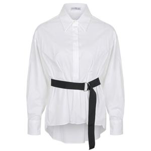 [파슨스] Strap Pintuck Blouse [PW2R2BL02]