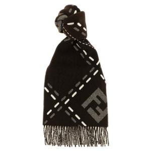 펜디 머플러 스카프 FXT462AYKUF1U6N BROWN
