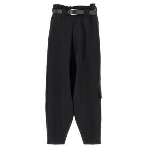 요지 야마모토 팬츠 A00233321 Black