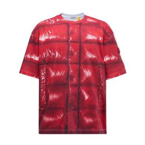 MONCLER X ASAP ROCKY 반팔 티셔츠 K24048C00001 89AYW457 Red