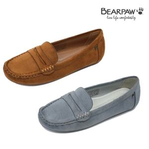 [와이컨셉] 베어파우 PAISLEY 여성 스웨이드 로퍼 K2958RA-W