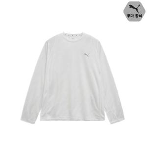 푸마 남성 그래픽 포인트 러닝 긴팔 티셔츠 529499 01