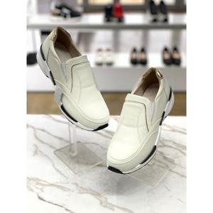 ANCER 세이브존08 천연가죽 스티치무늬 3.5cm 통굽슬립온 ANSN1080