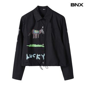 [비엔엑스]캐릭터 아트워크 스트링 셔츠아우터 (BW3BL005L0)
