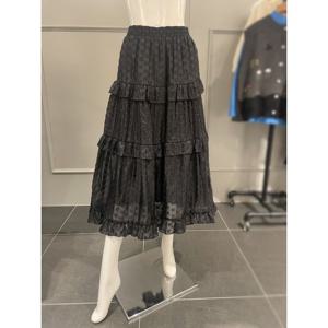 르니앤맥코이 도트 패턴 캉캉 프릴 스커트 (MM04SK711HJY)