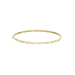 [미니골드] 트위스트 뱅글 팔찌 2.8mm BJUM4017