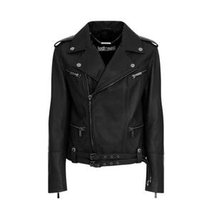 저스트까발리 바이커 자켓 77PAVP08 CP009899 Black
