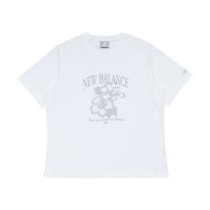 뉴발란스 WOMEN FROZEN 플라워 그래픽 반팔티셔츠 NBNEF3W622 10