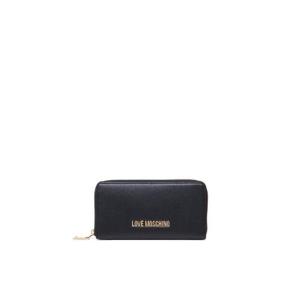 Love Moschino 로고 레터링 지퍼 지갑 JC5700PP1ILD0 000 TP944831672
