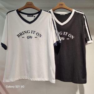 리트머스 HC34 여성 레귤러 V넥 TS LP3TF607