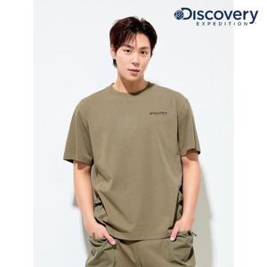 디스커버리 (DMTR67053_KAL) 프레시벤트 워시드 남성 경량 하이브리드 반팔 티셔츠 DXNW