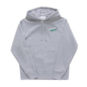 메종키츠네 KM00312KM0020 H120 핸드라이팅 로고 자수 남성 후드티