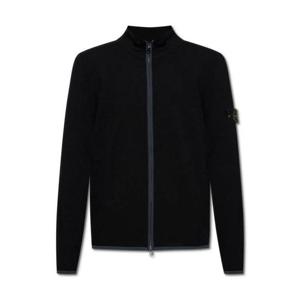 라프리마 스톤아일랜드 503A1 스트레치 울 FullZipper 가디건 Knit Regular 핏 집업 니