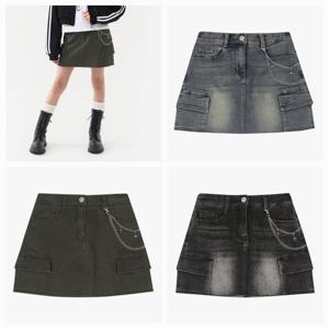 [더데이걸]카고체인스커트TGWH25301
