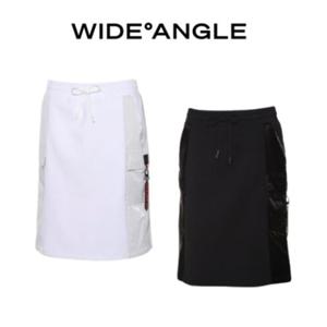 [와이드앵글]  WWU23Q01   PF 하이브리드 미들밴딩 스커트 L