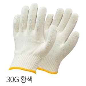 쌍마 안전장갑 면장갑 목장갑 장갑 30G 황색(300개입)