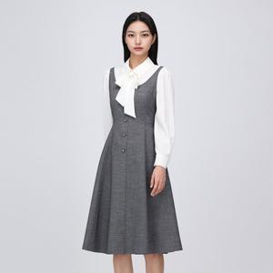 [TAG 399000원][케네스레이디] 리본타이 블라우스 원피스 EVOPPB9900
