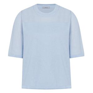 [TAG 149000원][케네스레이디] 시스루 라운드넥 반팔니트 EKPOPC0100