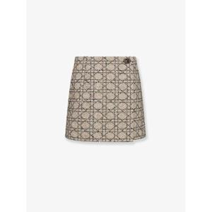 DIOR Macrocannage cotton blend tweed shorts 551P45C7757