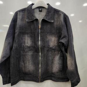 애플핑크 HC07 워시드 데님 트러커 자켓 JBF0U104BSB