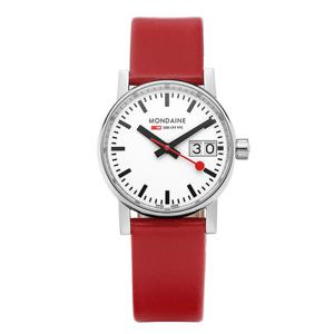 MONDAINE 몬데인 EVO2 Big Date MSE.30210.LC 여성 가죽 29.7mm