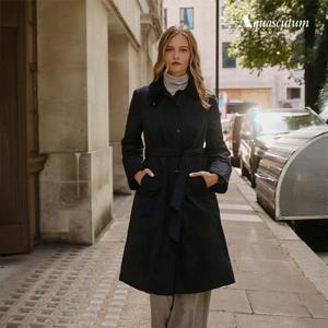 아쿠아스큐텀 25FW 헝가리 구스 발마칸 다운 코트 (여)