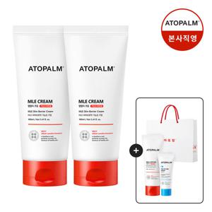 [아토팜]MLE 크림 160mlx2(튜브) +(엠엘이로션60ml+탑투토워시20ml ~9/30일)
