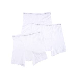 [브룩스브라더스] BB_코튼 박서 브리프 3팩 (화이트) (BBAUMF0472ADF)