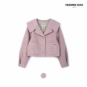 [레노마키즈] 여아 핸드메이드 하프코트 (R2411C012_10)