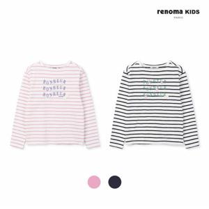 [레노마키즈] 여아 슬럽 스트라이프 티(R2415T147)