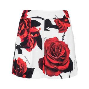 발망 숏숏팬츠 CF0PA235VE76 GQX WHITE DARK RED BLACK