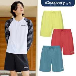 [디스커버리] 남성 베이직 풀밴드형 보드숏 4종 택1 DMSB71043-SET