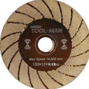 S.ToolMan 4인치 다이아몬드휠 2T/절단날 연마휠