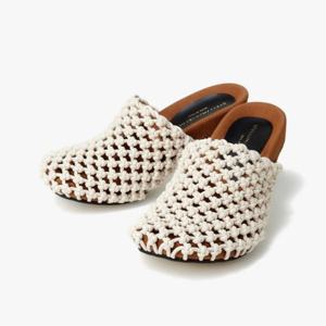 [스텔라 매카트니][공식60 프로 할인]STELLA McCARTNEY  TERRA 리사이클 노티드 네트 뮬