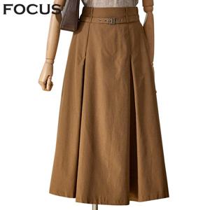 [포커스]헤이즐 A라인 스커트_FF4H7SK0010