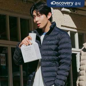 디스커버리 남성 올버트 구스다운 경량패딩 (BLACK) DMDJ75046-BKS